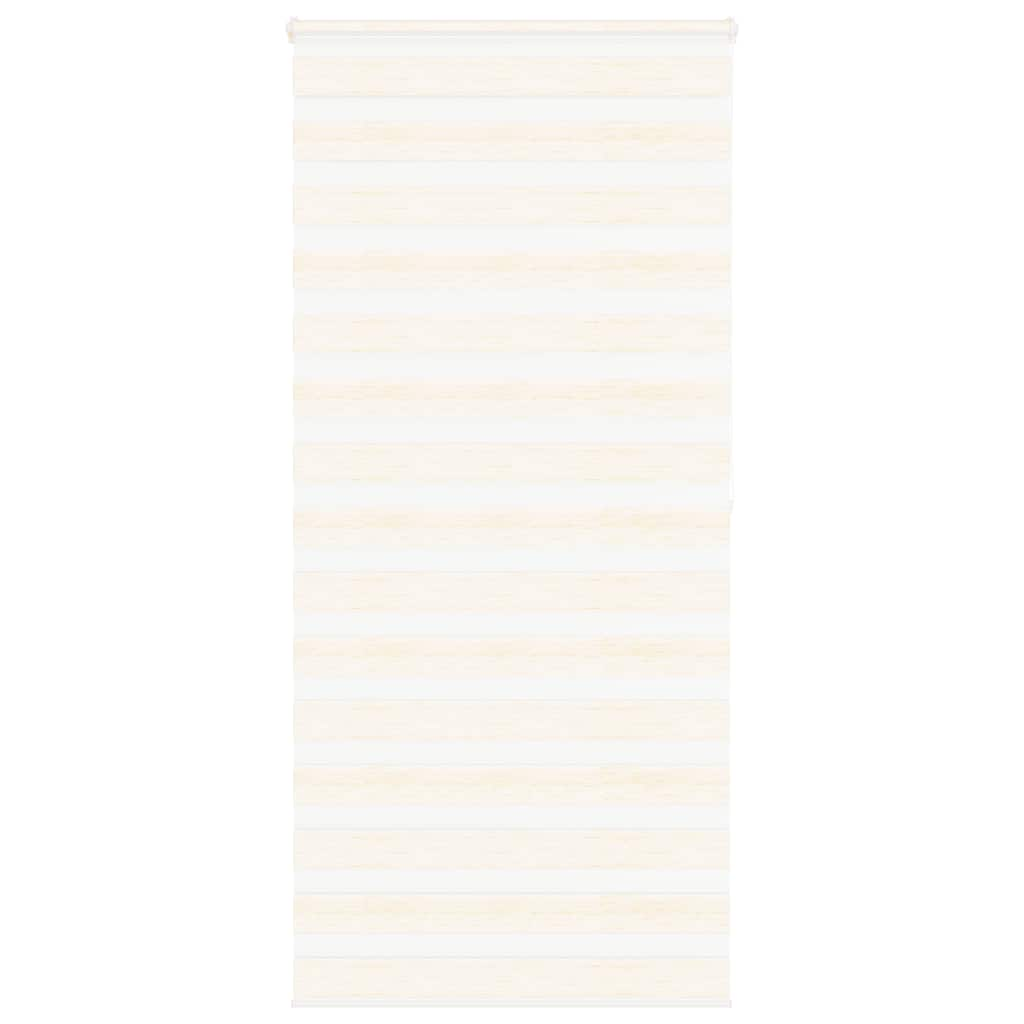 Vidaxl zebra rolgordijn 115x200 cm stofbreedte 110,9 cm marmerbeige