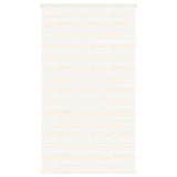 Vidaxl zebra rolgordijn 125x200 cm stofbreedte 120,9 cm marmerbeige
