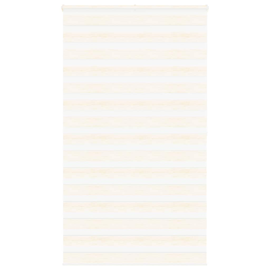 Vidaxl Zebra Roller Blind 130x200 cm Szerokość tkaniny 125,9 cm marmerbeige