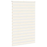 Vidaxl Zebra Roller Blind 145x200 cm Staubbreite 140,9 cm Marmerbeige