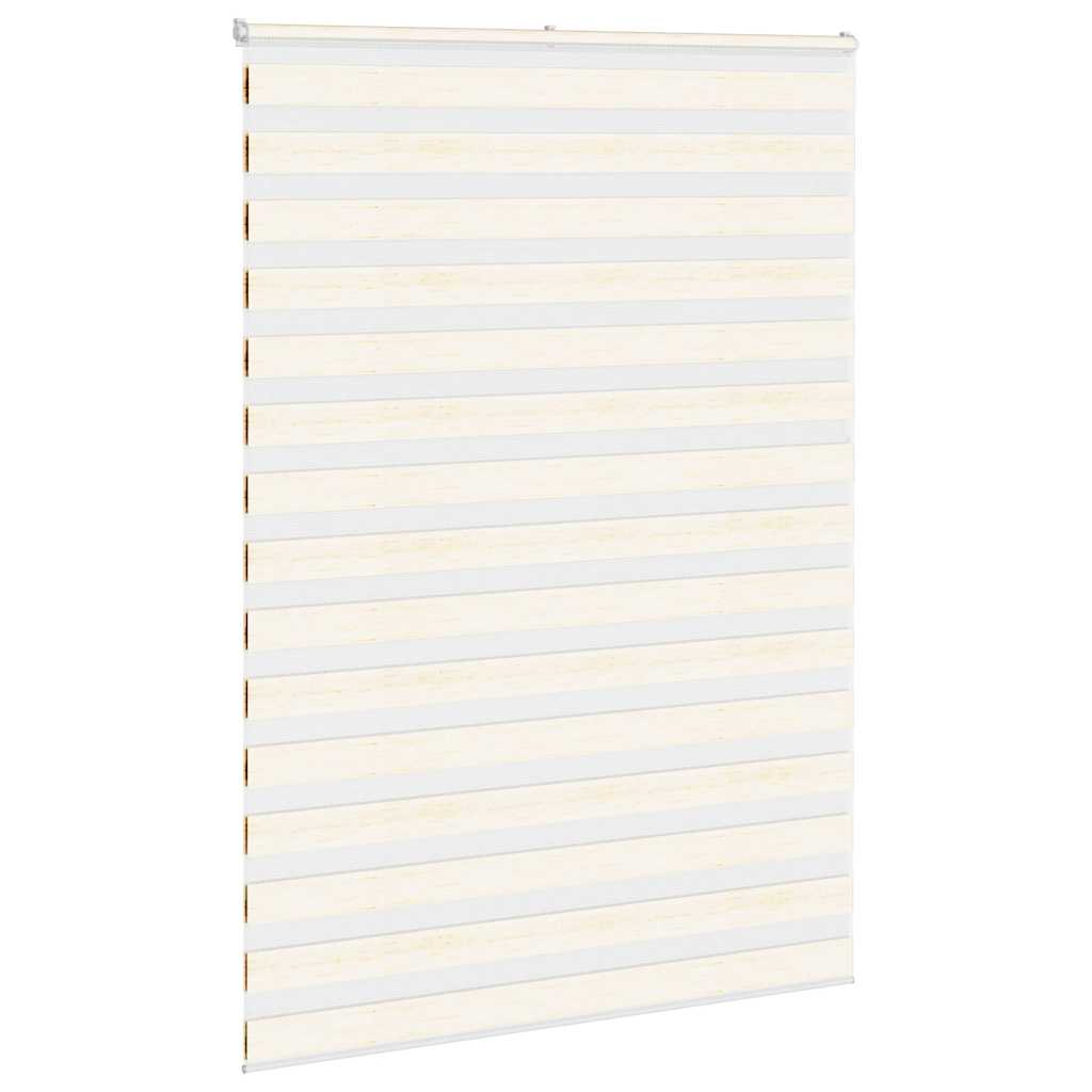 Vidaxl Zebra Roller Slepi 160x200 cm Širina prahu 155,9 cm marmerbeige