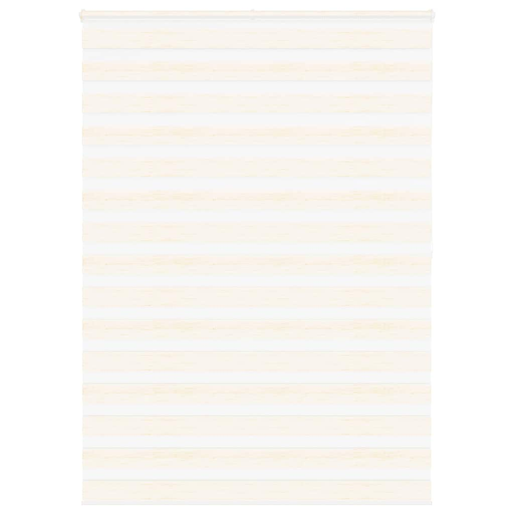 Vidaxl Zebra Roller Blind 165x200 cm Larghezza polvere 160,9 cm Marmerbeige