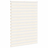 Vidaxl Zebra Rouleau aveugle 165x200 cm Largeur de poussière 160,9 cm Marmerbeige