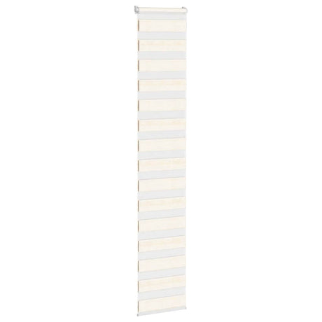 Vidaxl zebra rolgordijn 45x230 cm stofbreedte 40,9 cm marmerbeige