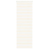 Vidaxl zebra rolgordijn 75x230 cm stofbreedte 70,9 cm marmerbeige
