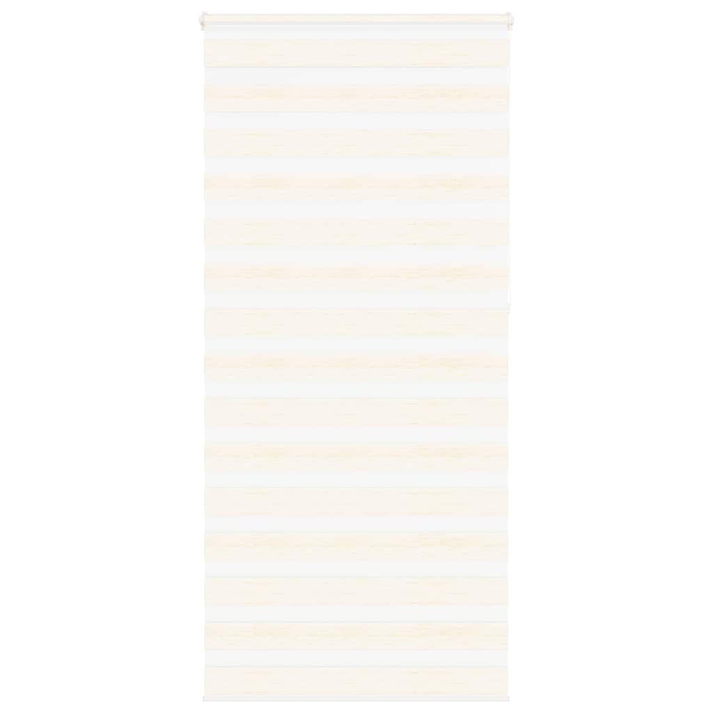 Vidaxl zebra rolgordijn 100x230 cm stofbreedte 95,9 cm marmerbeige