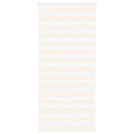 Vidaxl zebra rolgordijn 100x230 cm stofbreedte 95,9 cm marmerbeige