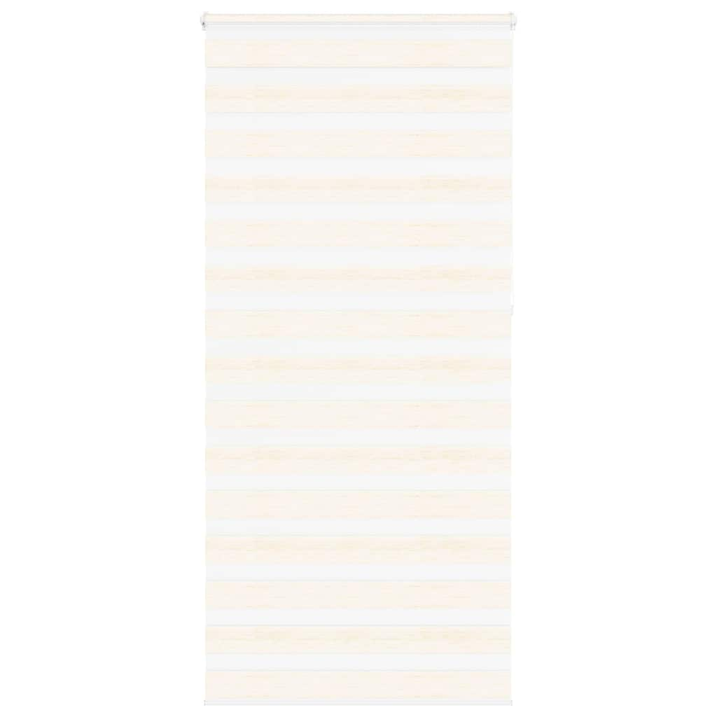 Vidaxl zebra blind 105x230cm stofbreedte 100,9cm polyester marmerbeige