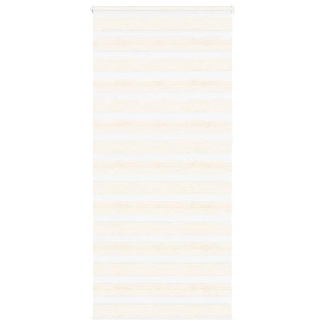 Vidaxl zebra rolgordijn 115x230 cm stofbreedte 110,9 cm marmerbeige