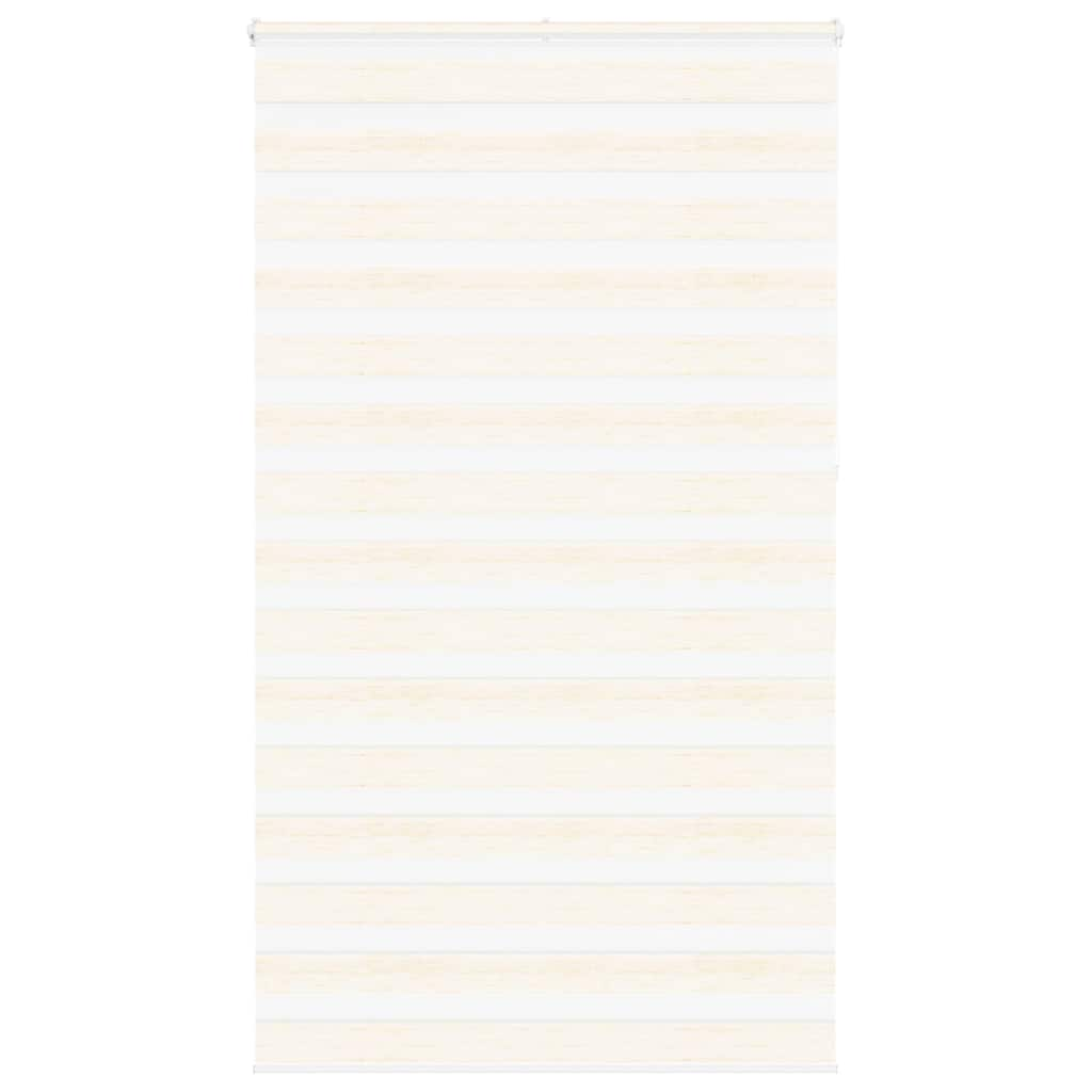 Vidaxl Zebra Roller Blind 120x230 cm Stofbredde 115,9 cm Marmerbeige