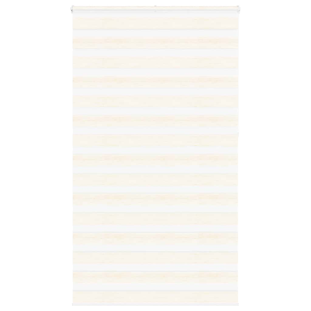 Vidaxl Zebra Rouleau aveugle 125x230 cm Largeur de tissu 120,9 cm Marmerbeige