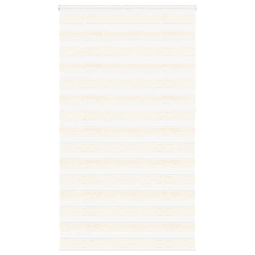 Vidaxl zebra rolgordijn 135x230 cm stofbreedte 130,9 cm marmerbeige