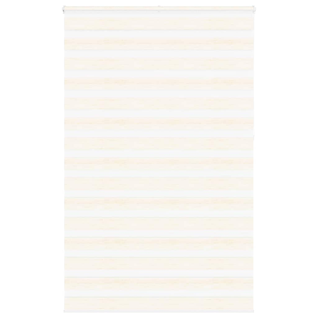 Vidaxl Zebra Roller Blind 140x230 CM Fabric Ancho 135.9 cm Marmerbeige