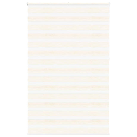 Vidaxl zebra rolgordijn 140x230 cm stofbreedte 135,9 cm marmerbeige
