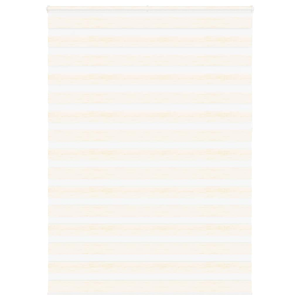 Vidaxl Zebra Roller Blind 155x230 CM Szerokość tkaniny 150,9 cm Marmerbeige