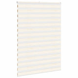 Vidaxl zebra rolgordijn 155x230 cm stofbreedte 150,9 cm marmerbeige
