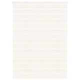 Vidaxl zebra blind marmer beige 165x230 cm stofbreedte 160,9 cm polyester