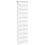 Vidaxl Zebra Roller Blind 40x100 cm Dammbredd 35,9 cm marmorbige