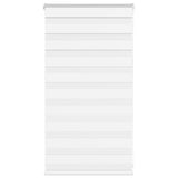 Vidaxl zebra blind 80x100 cm stofbreedte 75,9 cm polyester wit