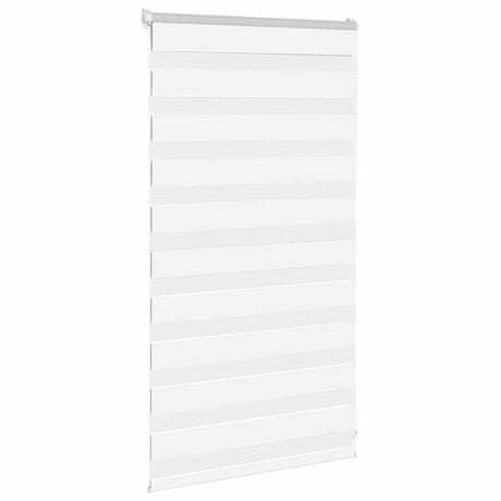Vidaxl zebra blind 90x100 cm stofbreedte 85,9 cm polyester wit