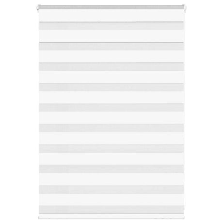Vidaxl zebra blind 95x100 cm stofbreedte 90,9 cm polyester wit