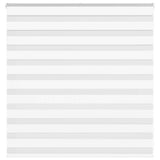 Vidaxl zebra blind 140x100 cm stofbreedte 135,9 cm polyester wit