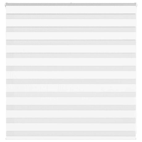 Vidaxl zebra blind 140x100 cm stofbreedte 135,9 cm polyester wit