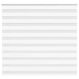 Vidaxl zebra blind 155x100 cm stofbreedte 150,9 cm polyester wit