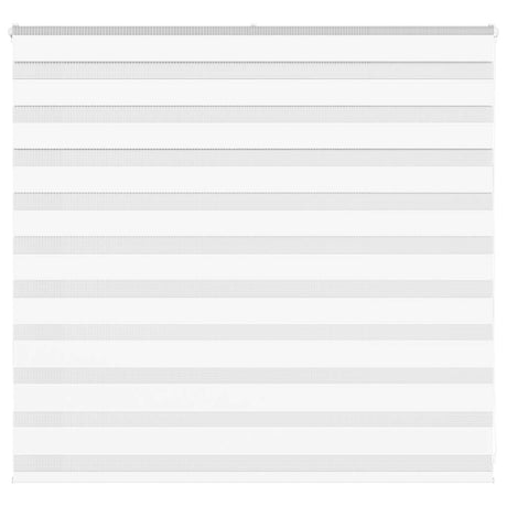 Vidaxl zebra blind 160x100 cm stofbreedte 155,9 cm polyester wit