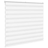 Vidaxl zebra blind 160x100 cm stofbreedte 155,9 cm polyester wit