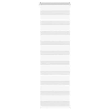 Vidaxl zebra rolgordijn 40x150 cm stofbreedte 35,9 cm polyester wit