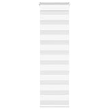 Vidaxl zebra rolgordijn 45x150 cm stofbreedte 40,9 cm polyester wit