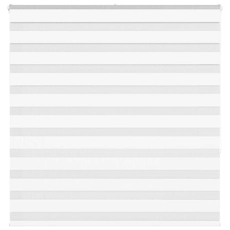Vidaxl zebra rolgordijn 150x150 cm stofbreedte 145,9cm polyester wit