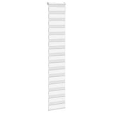 Vidaxl zebra rolgordijn 40x200 cm stofbreedte 35,9 cm polyester wit