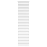 Vidaxl zebra rolgordijn 65x200 cm stofbreedte 60,9 cm polyester wit
