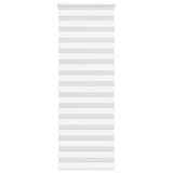 Vidaxl zebra rolgordijn 85x200 cm stofbreedte 80,9 cm polyester wit
