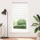 Vidaxl Zebra Roller Blind 115x200 cm Dammbredd 110,9 cm polyestervit