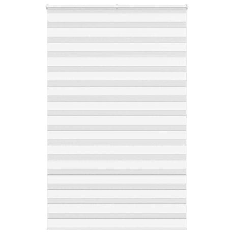 Vidaxl zebra rolgordijn 150x200 cm stofbreedte 145,9cm polyester wit
