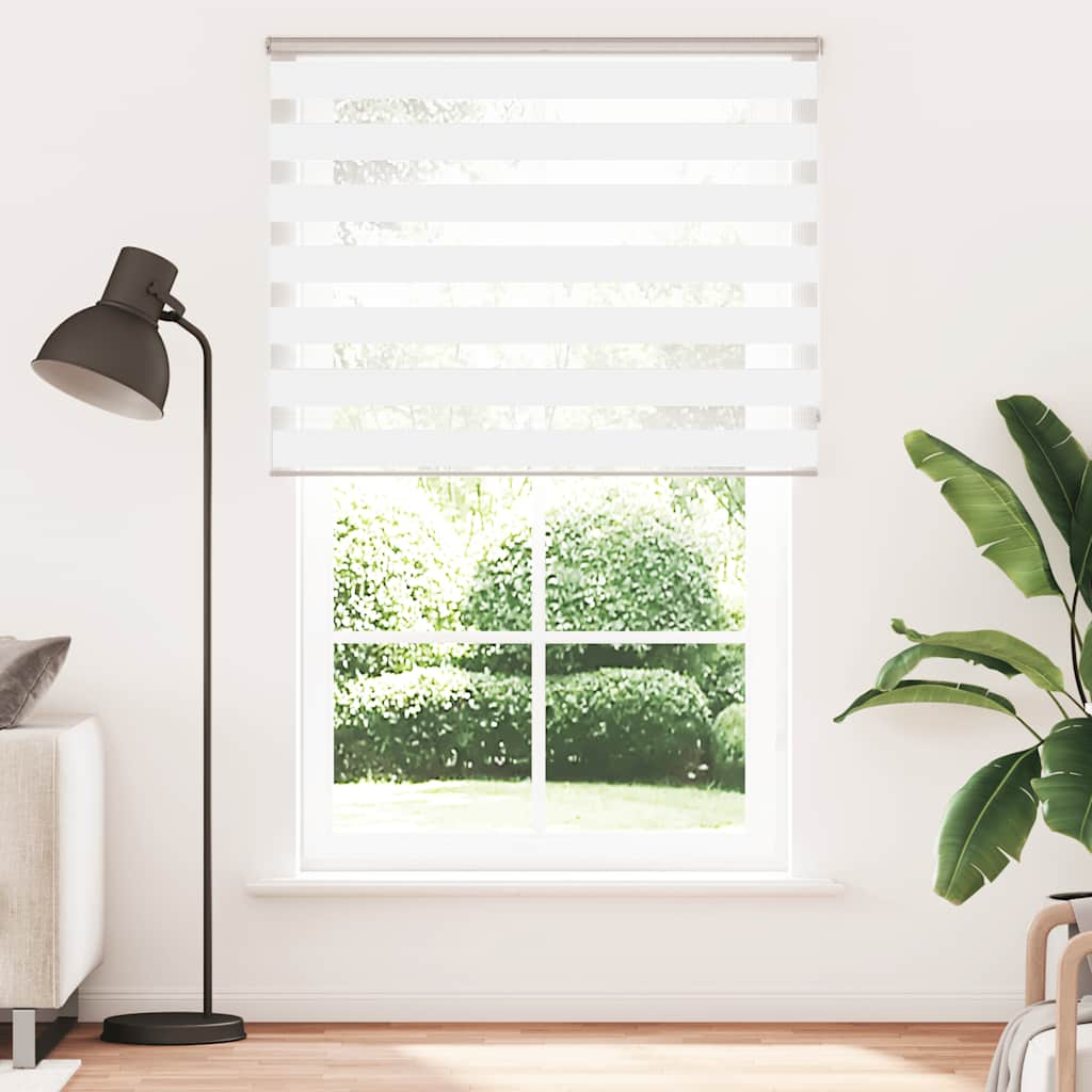 Vidaxl sebra rullblind 150x200 cm dammbredd 145,9 cm polyestervit