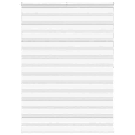 Vidaxl zebra rolgordijn 160x200 cm stofbreedte 155,9cm polyester wit