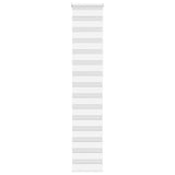 Vidaxl zebra rolgordijn 40x230 cm stofbreedte 35,9 cm polyester wit