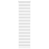 Vidaxl zebra rolgordijn 55x230 cm stofbreedte 50,9 cm polyester wit