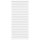 Vidaxl zebra rolgordijn 95x230 cm stofbreedte 90,9 cm polyester wit