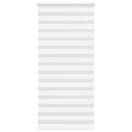 Vidaxl zebra rolgordijn 95x230 cm stofbreedte 90,9 cm polyester wit