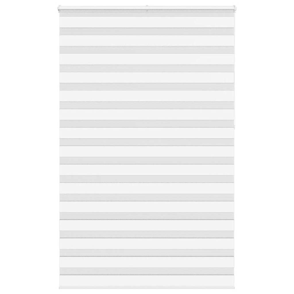 Vidaxl Zebra roller blind 145x230 cm Fabric width 140.9 cm Polyester White