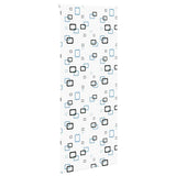Vidaxl doucherolgordijn 90x240 cm stofbreedte 86 cm