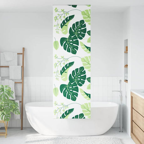 Vidaxl doucherolgordijn 80x240 cm stofbreedte 76 cm