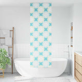 Vidaxl doucherolgordijn 80x240 cm stofbreedte 76 cm