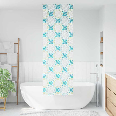 Vidaxl doucherolgordijn 80x240 cm stofbreedte 76 cm