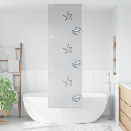 Vidaxl doucherolgordijn 70x240 cm stofbreedte 66 cm